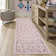  Vintage Coastal Machine Washable Area Rugs for Living Room Non Slip Soft Farmhouse Carpet