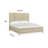 Crotty Queen Panel Bed-1426010733