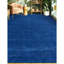 Tapis bleu de haute qualité noué à la main-51346227