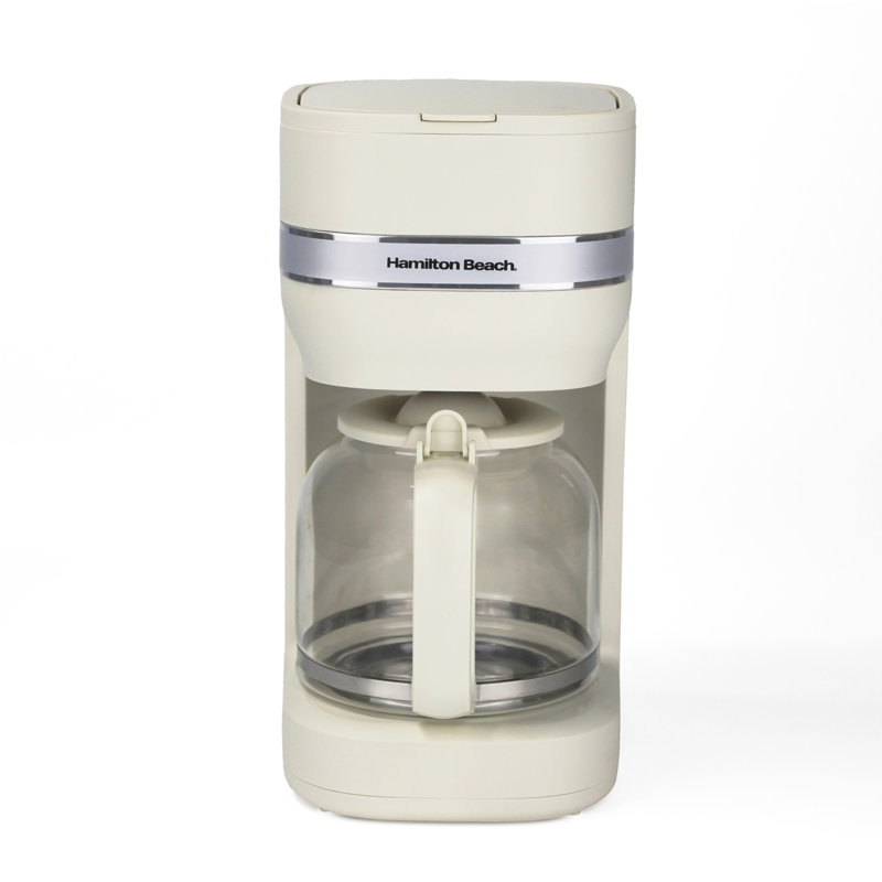 Hamilton Beach Ella Filter Coffee Machine, Cream