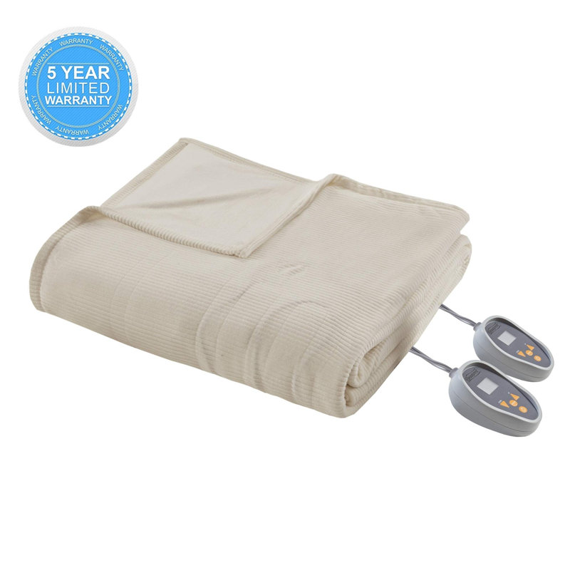 Couverture chauffante Rajanee Gracie Oaks, Brun