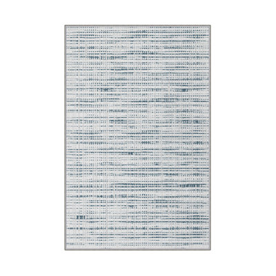 Luxurious Woven Carpet 5.2 x 7.5 ft, 100% Polyester, 0.4 in Pile Height | Antibacterial, Non-Slip PVC Dot Underside, Machine Washable | Elegant 3D Digital Print Design, Perfect for Living Room & Bedroom Décor