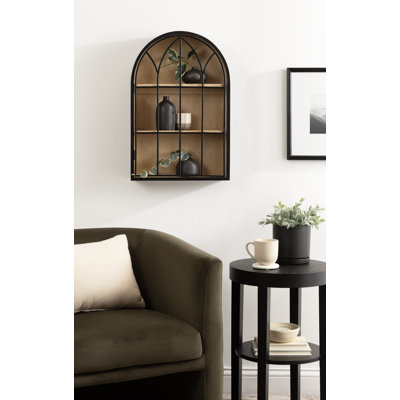 Ury Solid Wood Accent Cabinet