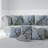 Regal Feathers Floral Reversible Throw Pillow-1110254456