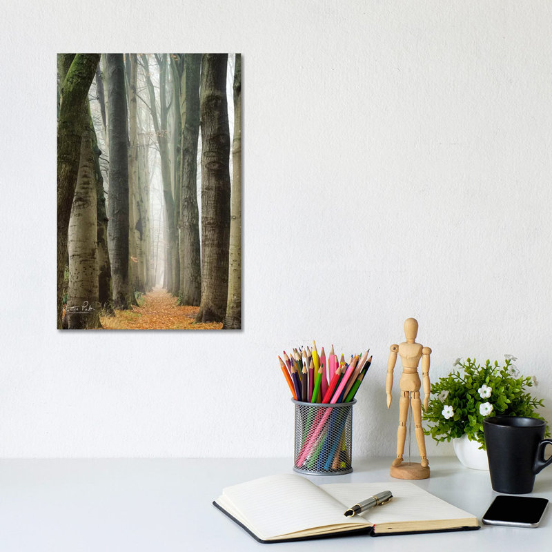 Narrow Alley In The Netherlands by Martin Podt - Wrapped Canvas Gallery-Wrapped Canvas Giclée, 30.48cm H x 20.32cm W
