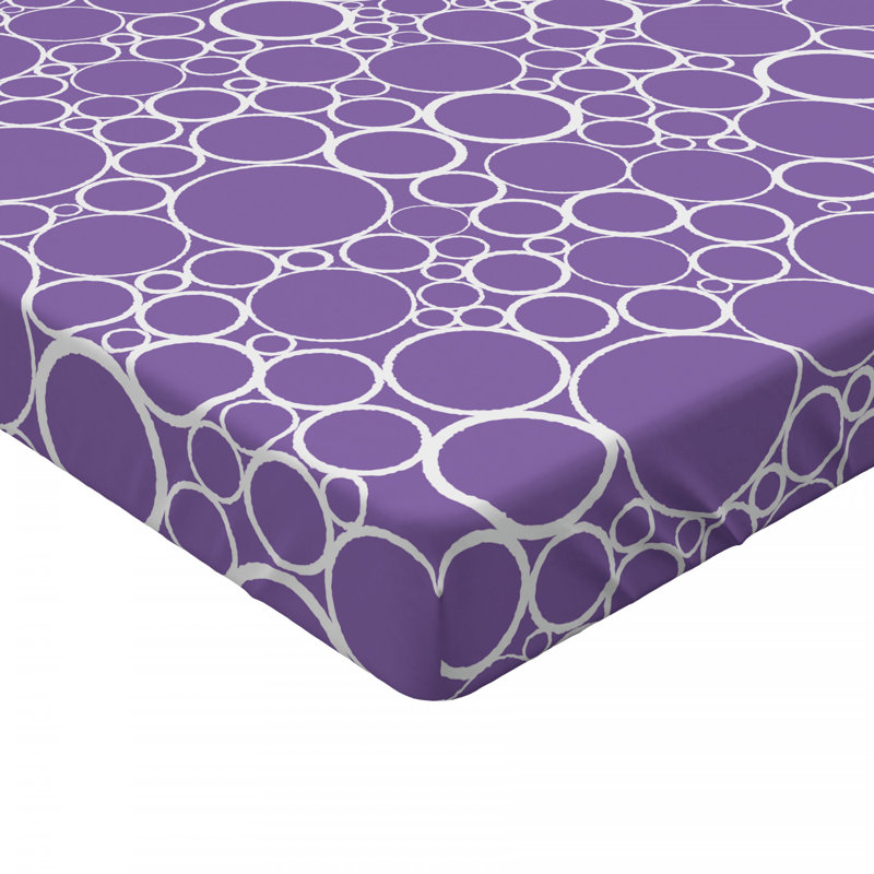 Microfiber Geometric Fitted Sheet, Twin XL Fitted Sheet
