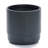Handmade Modern Gray MgO 14.17" Round Pot Planter