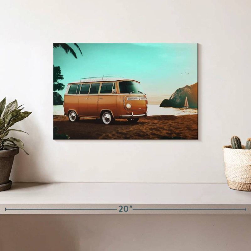Voiture rétro Mehar Beach, H 8 po x l 12 po