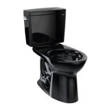 Drake® 1.28 GPF (Water Efficient) Elongated Two-Piece Toilet with Tornado Flush (Seat Not Included)