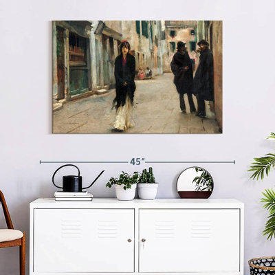 Rue Leisha à Venise en 1882