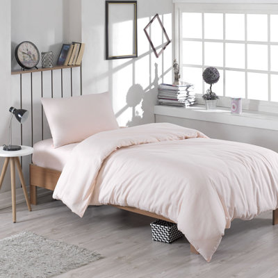Ensemble de housse de couette en mélange de coton Burgener