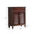 31.81" Brown Solid wood Maple Shoe Storage