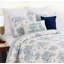 Ensemble de courtepointe réversible en coton à motif campagnard Nelly-27169843-27169844