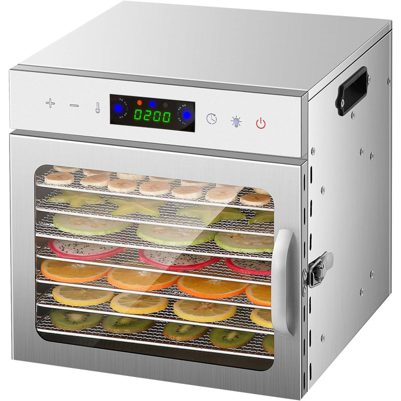 8 Trays Food Dehydrators with Digital Timer and Temperature Control