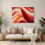 «Gradient Abstract», art mural en métal rouge 5-1505585288
