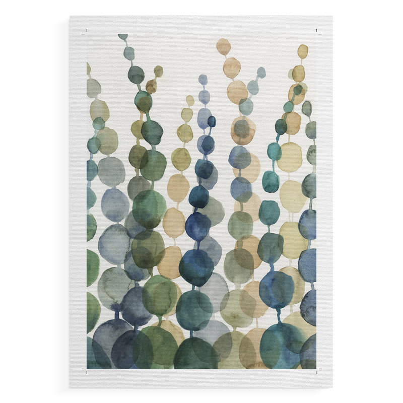 Pompom Botanical I - reproduction de toile seulement - non encadrée, H 48 po x l 32 po