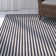 Tapis ivoire / bleu marine Petterson