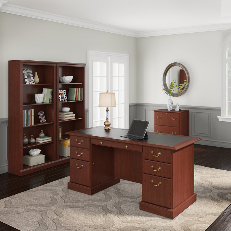 Raker Bookcase, Harvest Cherry