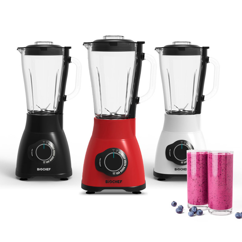 BioChef 61ml Countertop Blender, Red