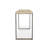 Clairmont 54'' Stone Top Console Table