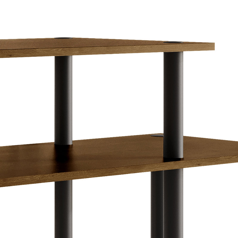 Meuble télé 3 niveaux Easy Twist, Brun