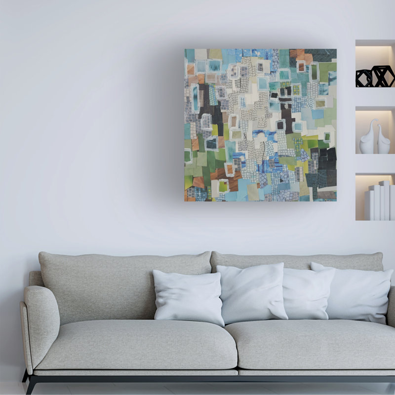 Geneva Geneva I - reproduction sur toile tendue, H 18 po x l 18 po x P 2 po