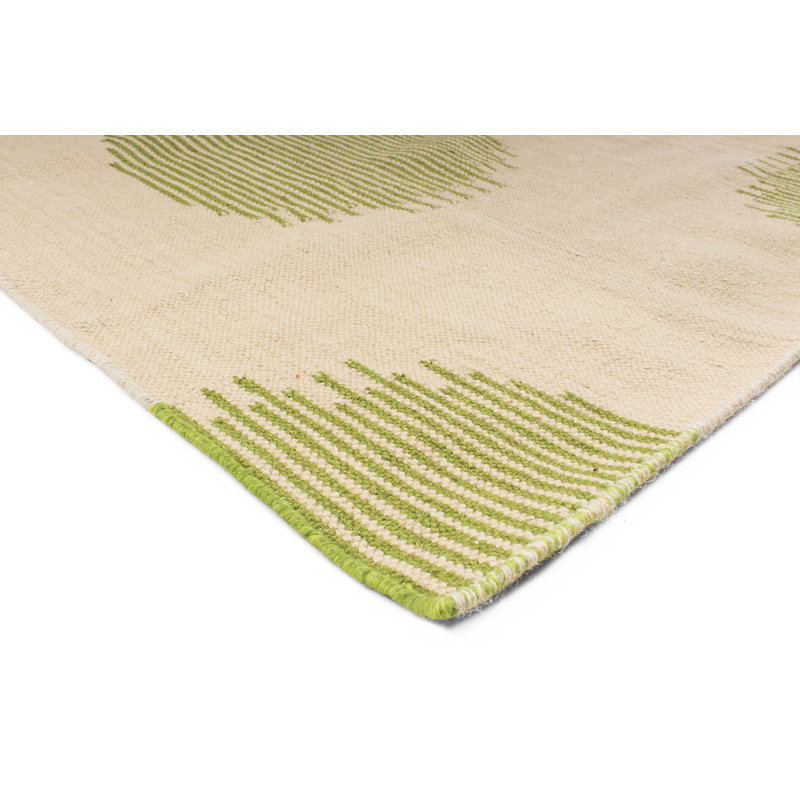 Trainor Polka Dots Hand Woven Area Rug, Rectangle 160 x 230cm