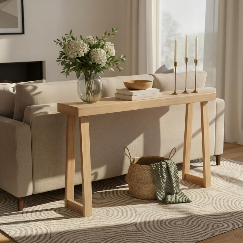 Solid Wood Console Table