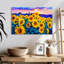Acrylique floral Alvord-107683238