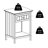 Buckholts End Table with Storage