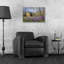 «Fragrant Field» par Lori Deiter, art mural en verre acrylique-36301600