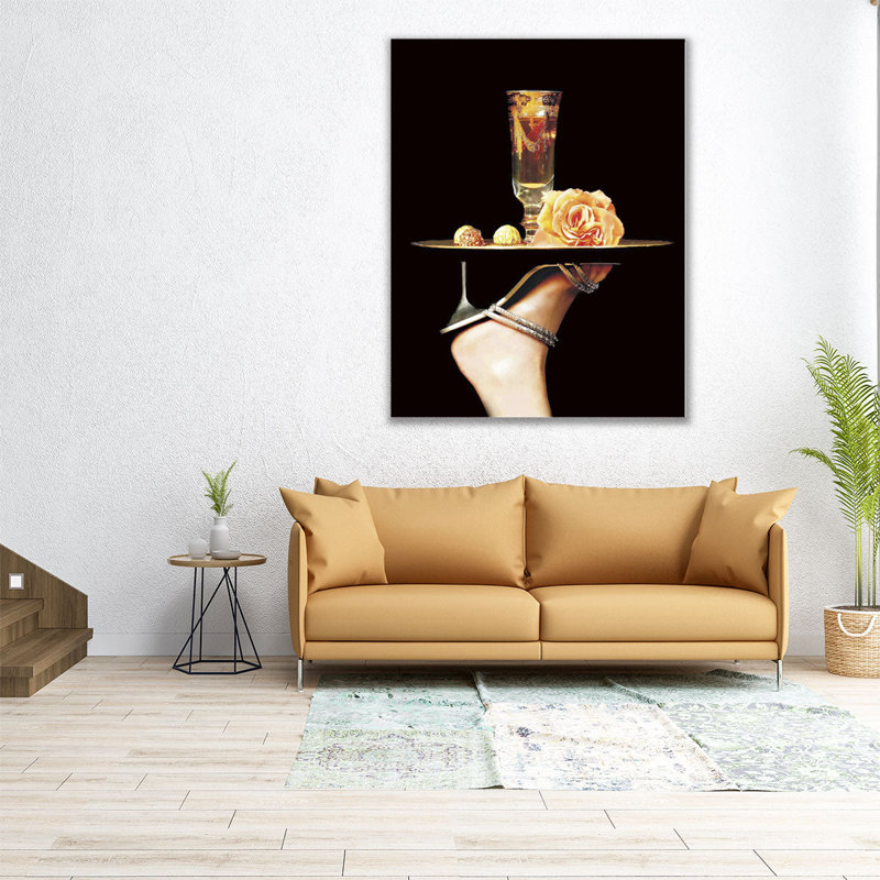 «Food 21» - reproduction d'art sur toile, H 20 po x l 16 po