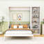 Lit escamotable en bois avec tablettes et lattes Geva-631003914-631003917