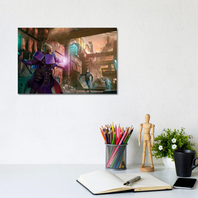 Dystopian Adventures Opener - Wall Art Print - Wrapped Canvas