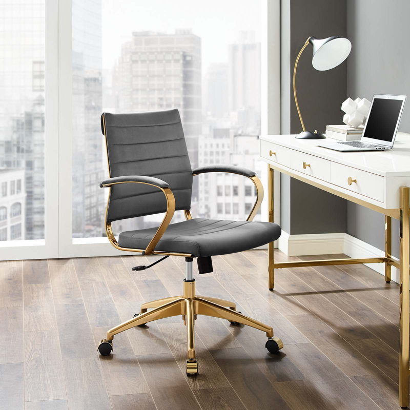 Chaise de bureau Jive, gris