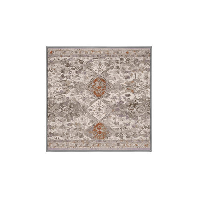 Silky Soft Plush Grey Area Rug