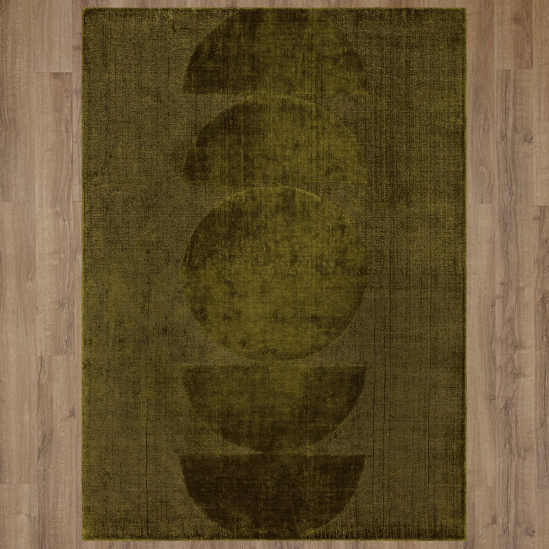 Luna Moss Area Rug, Rectangle 8' x 10'