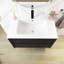 Meuble-lavabo mural 30 po avec lavabo en céramique