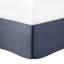 Lit de luxe très grand bleu marine - 7 pièces avec édredon, taies décoratives et coussins en soie-118652056-118652058