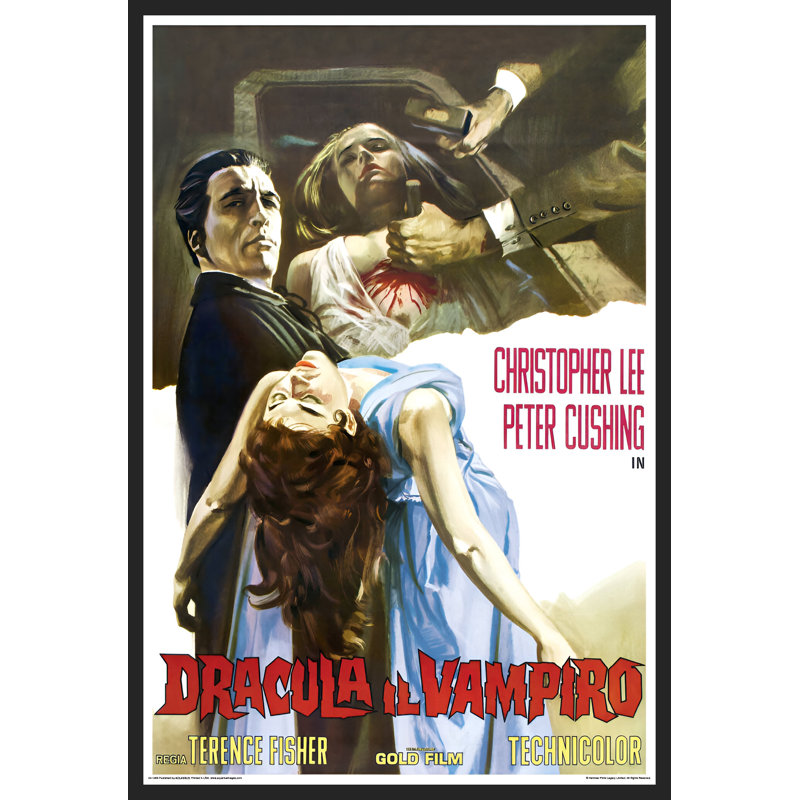 «Hammer Films - Dracula Di Vampiro» sur papier