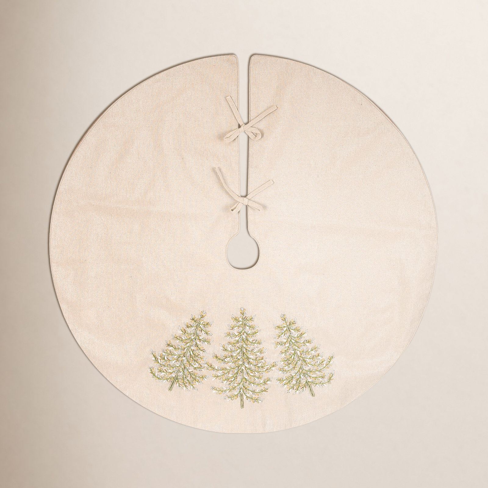 Embroidered Tree Skirt