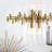 Quebec 6 - Light Geometric Chandelier-20858400