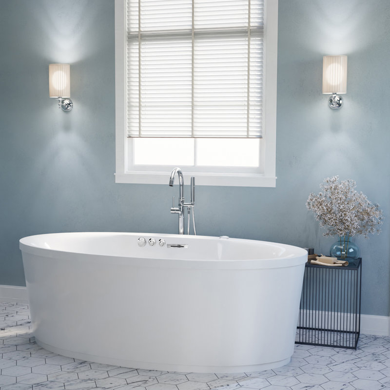 67.125'' x 33.5'' Acrylic Bathtub