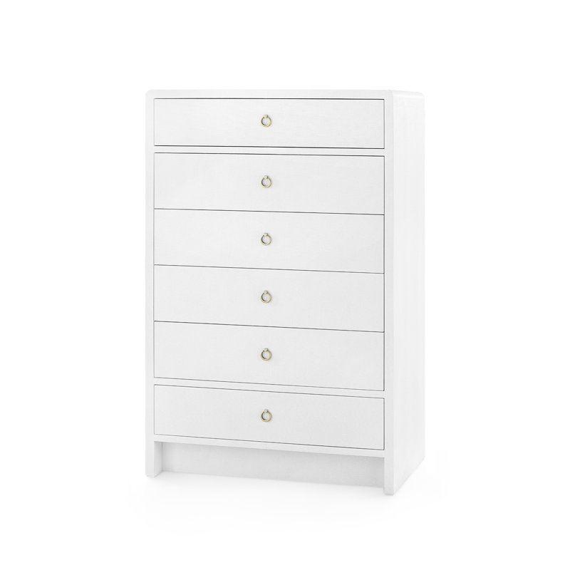 Bryant 6 - Drawer Dresser, Chiffon White