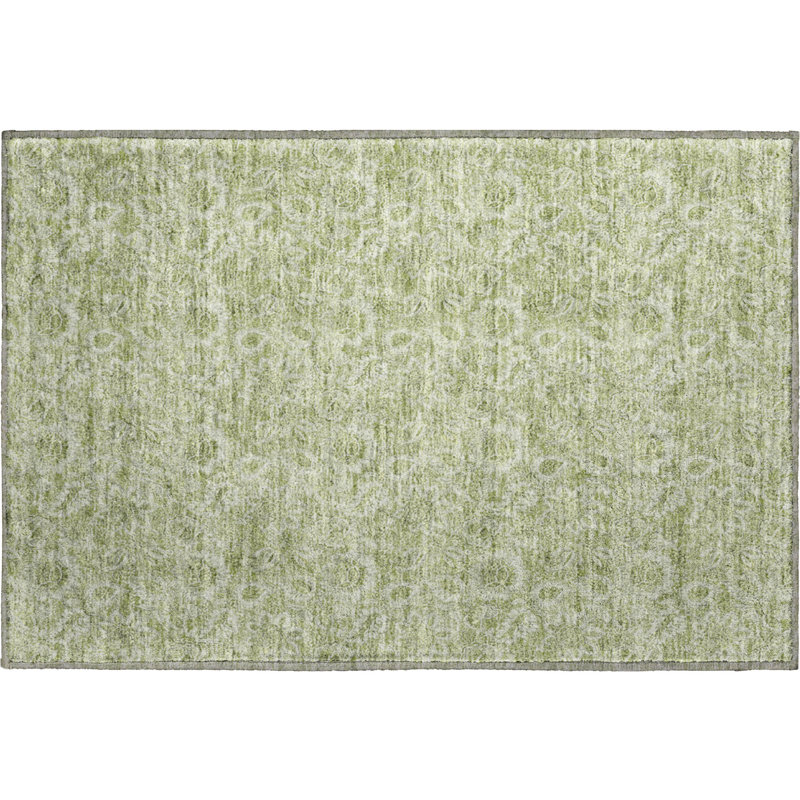 Tapis en aloès Prisco lavable à la machine de qualité supérieure, Rectangle 1 pi 8 po x 2 pi 6 po