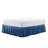 Diamond Square Pleated Bed Skirt-33040007-33040008