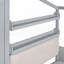 Lit simple avec canapé - sans sommier, structure en pin robuste pour la durabilité
