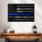 Police Flag Canvas Print-2115656170