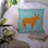 Coussin décoratif extérieur à zebu indicine cow