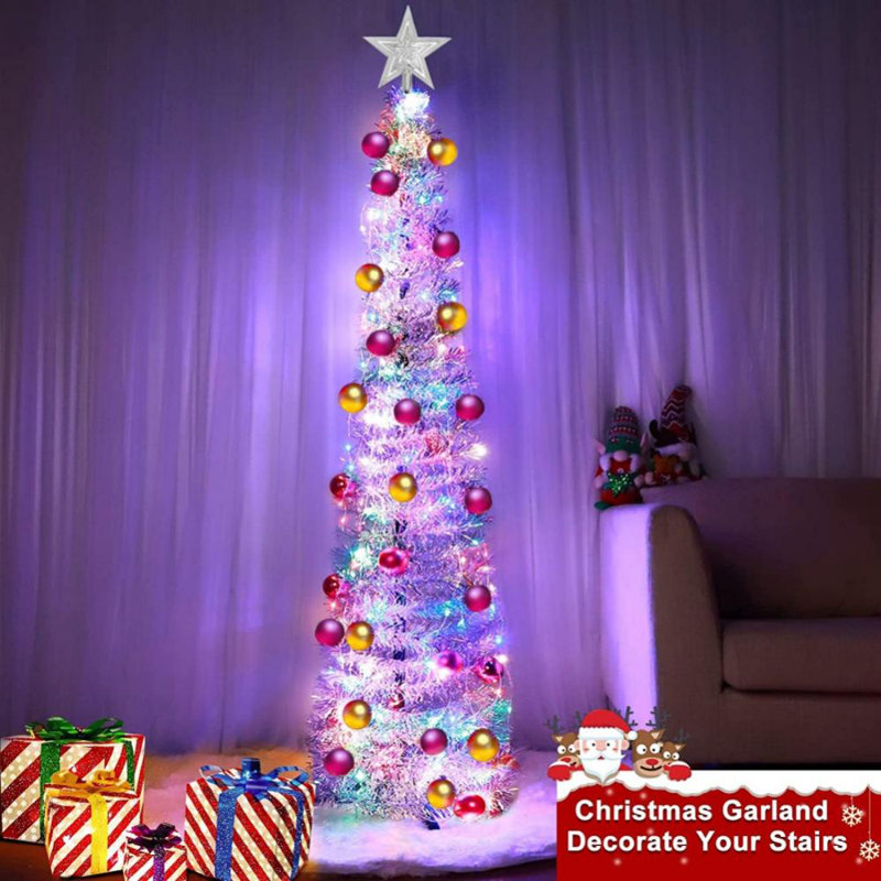 60' H Lighted Artificial Christmas Tree